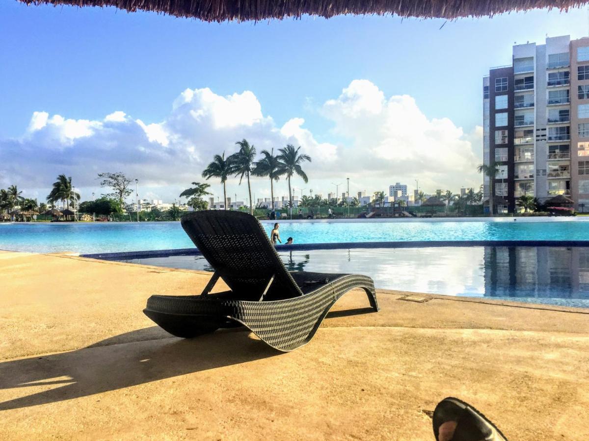 Escape Al Caribe Con Una Vista Impresionante En Pilarita'S Dream Lagoons 칸쿤 외부 사진