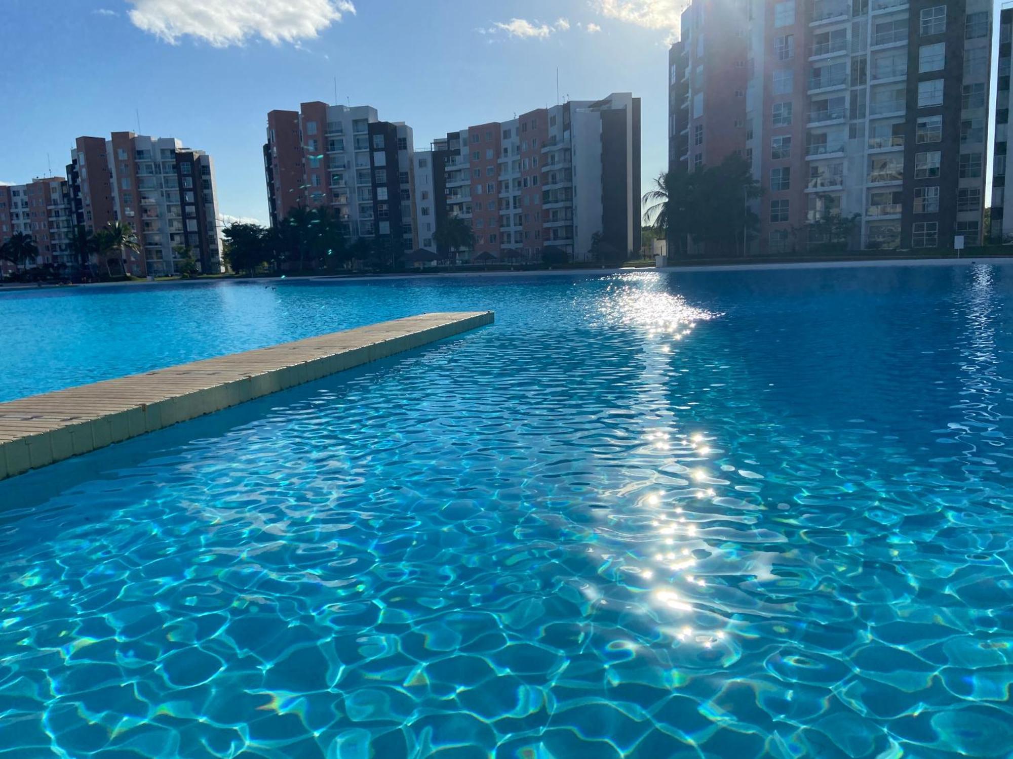 Escape Al Caribe Con Una Vista Impresionante En Pilarita'S Dream Lagoons 칸쿤 외부 사진